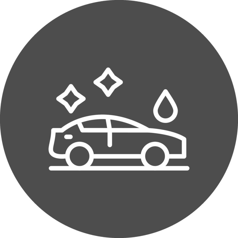 Car Wash Creative Icon Design vector