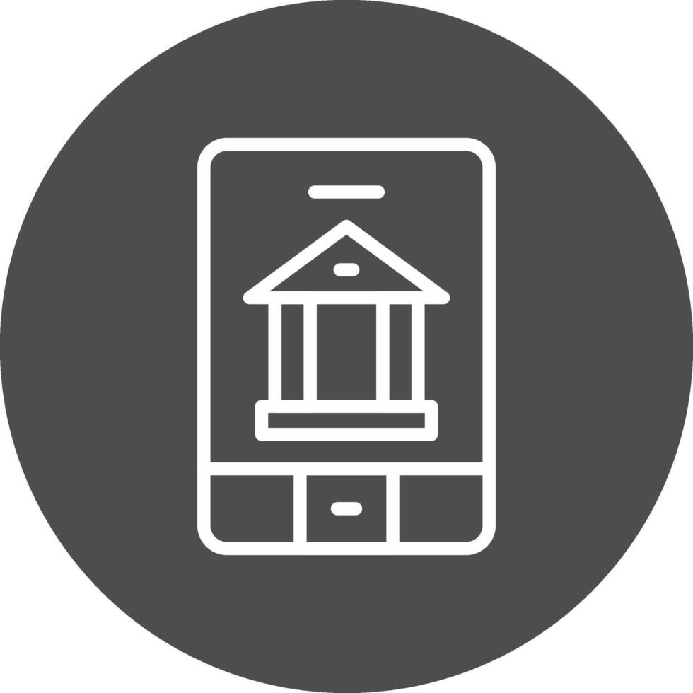 Banking App Creative Icon Design vector