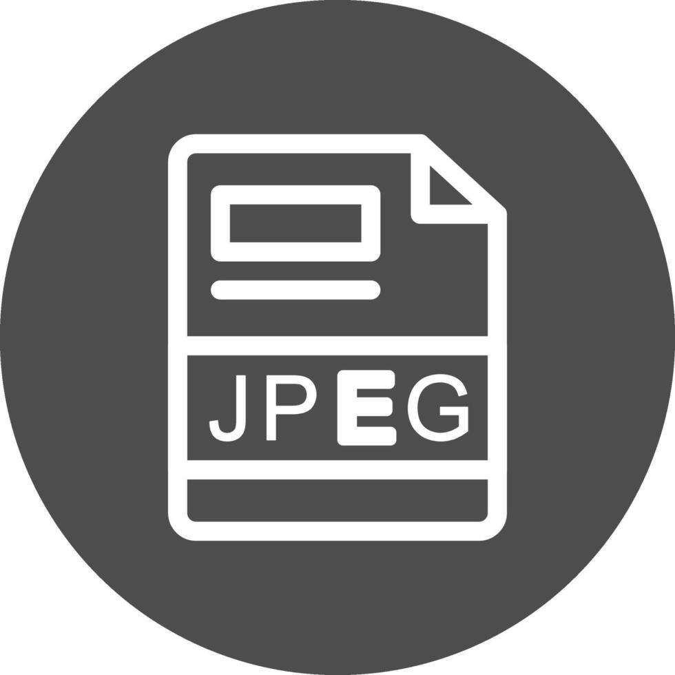 diseño de icono creativo jpeg vector