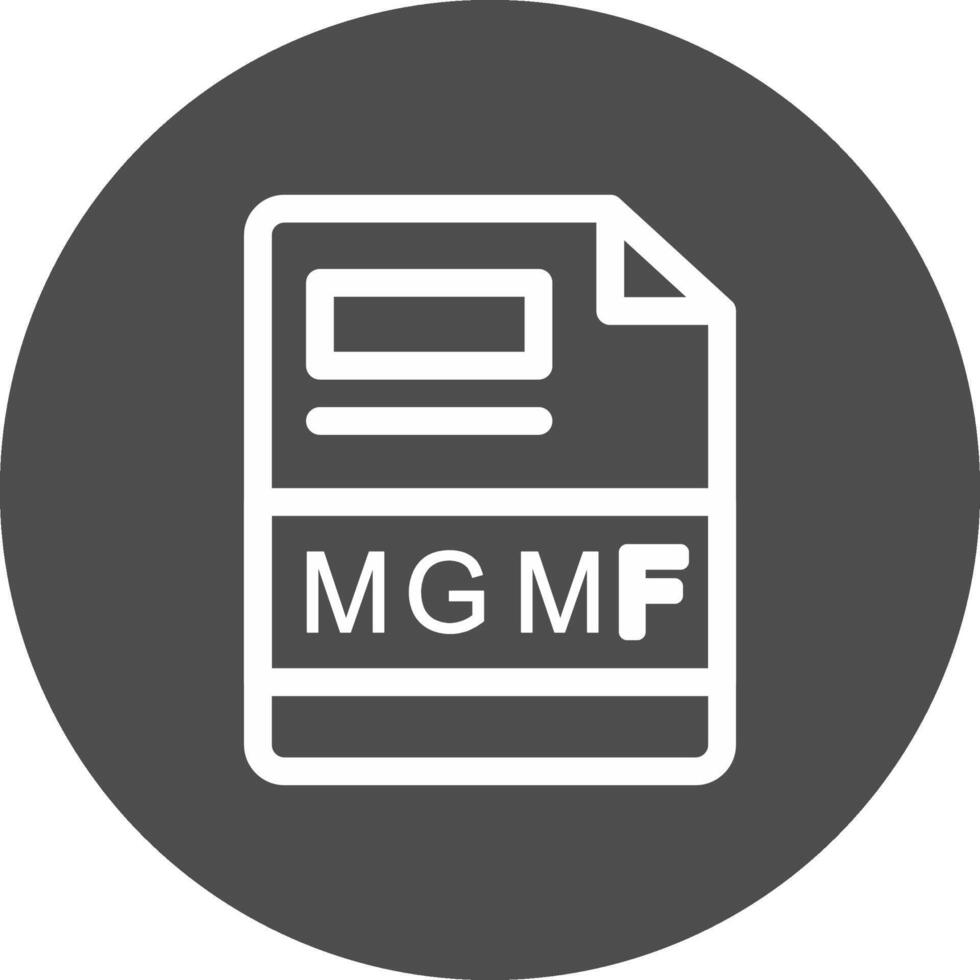 MGMF Creative Icon Design vector