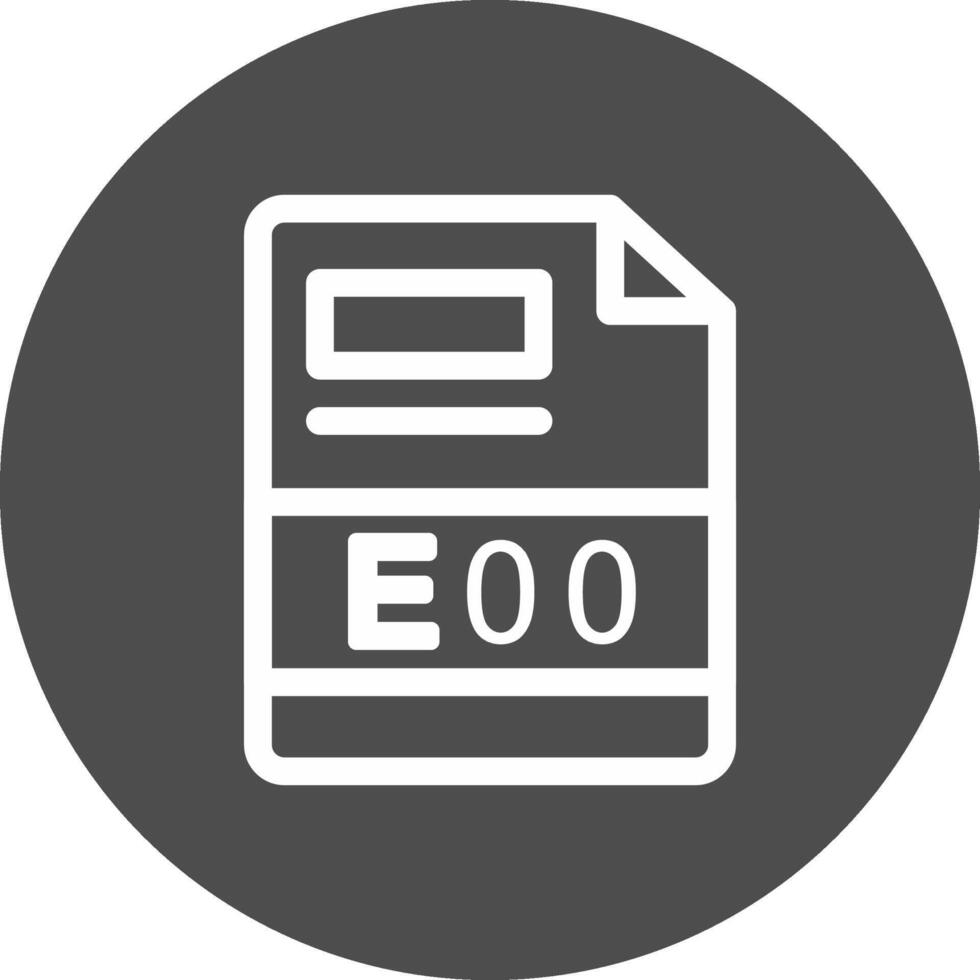 E00 Creative Icon Design vector