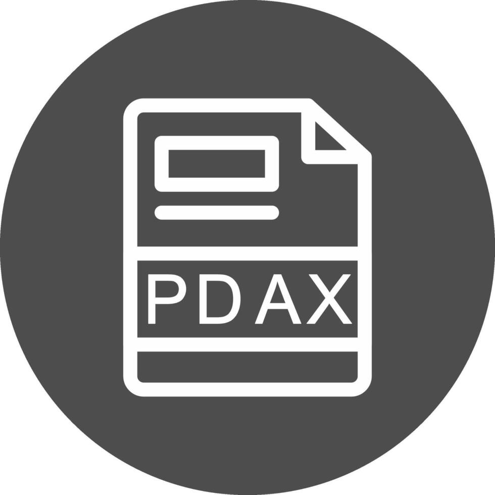 pdax creativo icono diseño vector