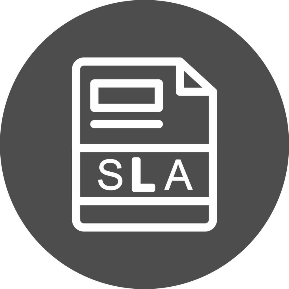 Sla creativo icono diseño vector