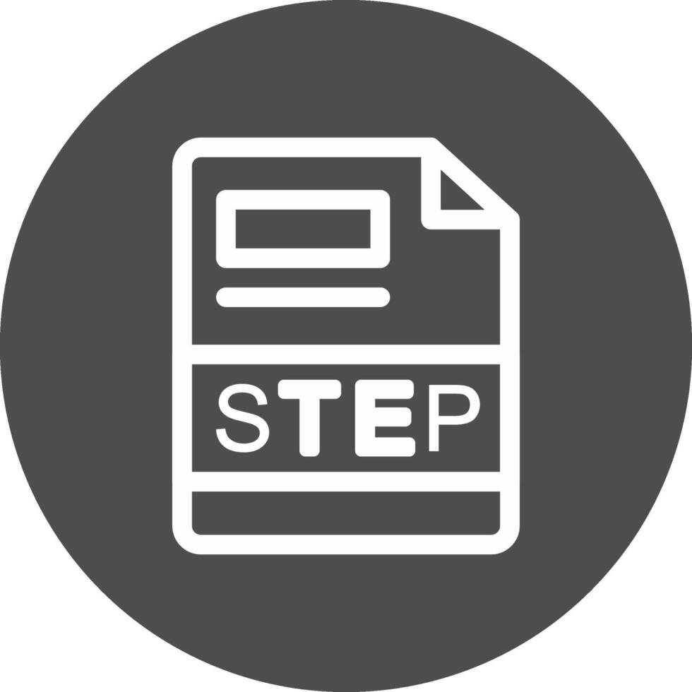 STEP Creative Icon Design vector