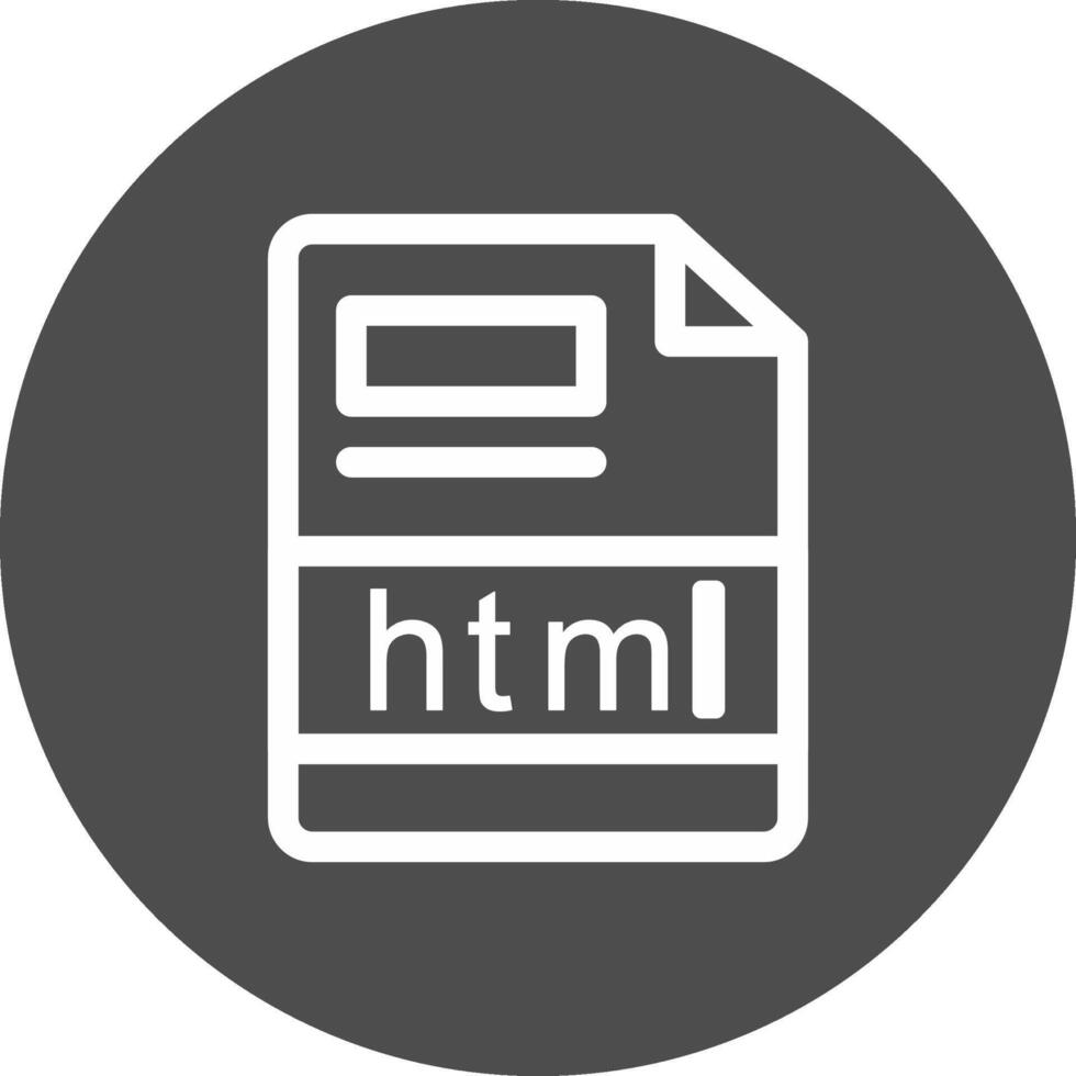 html creativo icono diseño vector