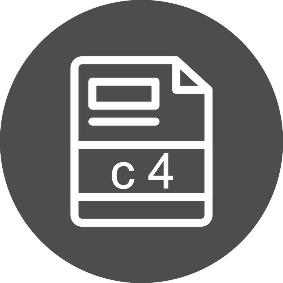 c4 Creative Icon Design vector