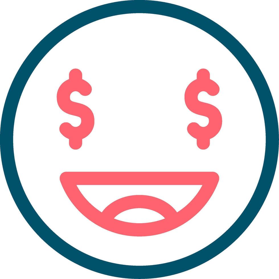 Greedy Creative Icon Design vector