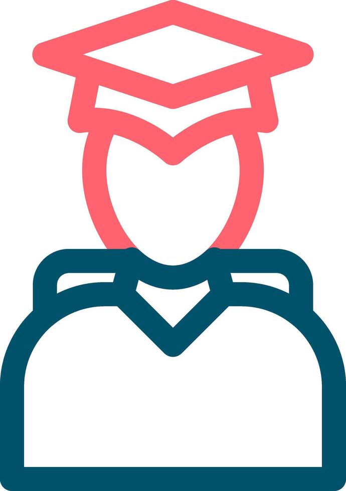 Student Creative Icon Design vector