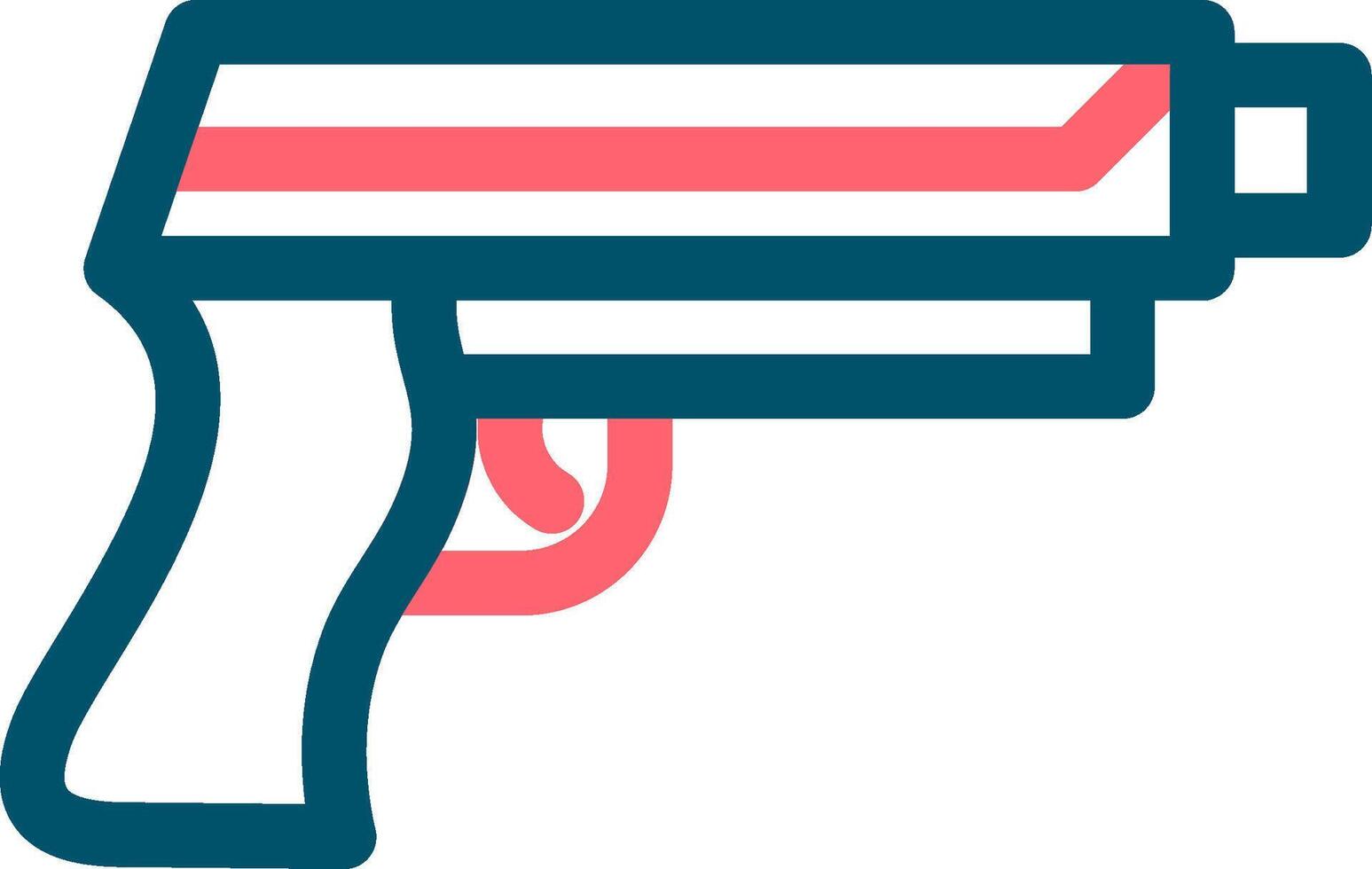 Gun Creative Icon Design vector