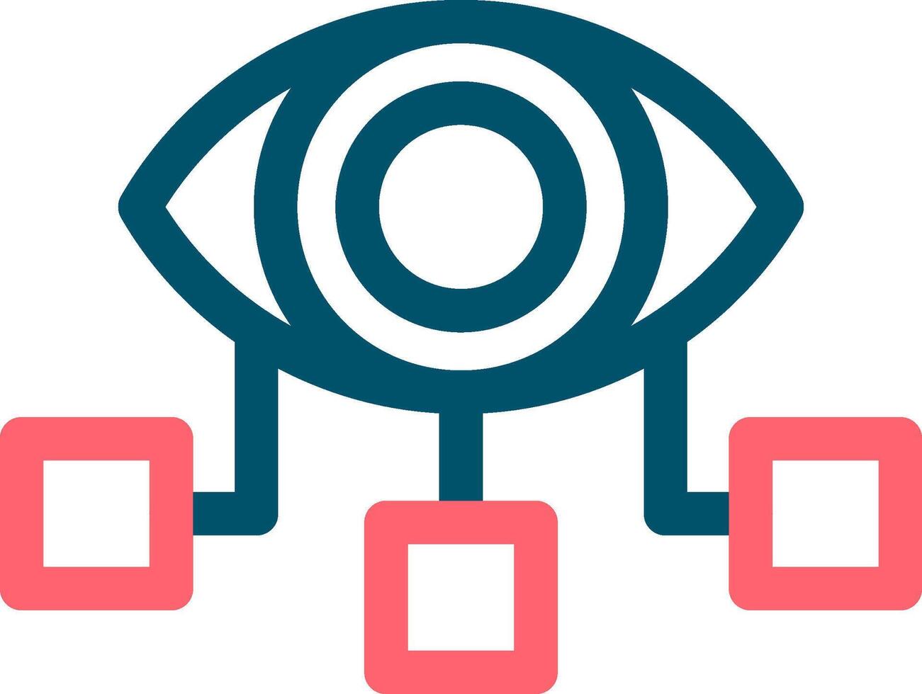 Vision Creative Icon Design vector