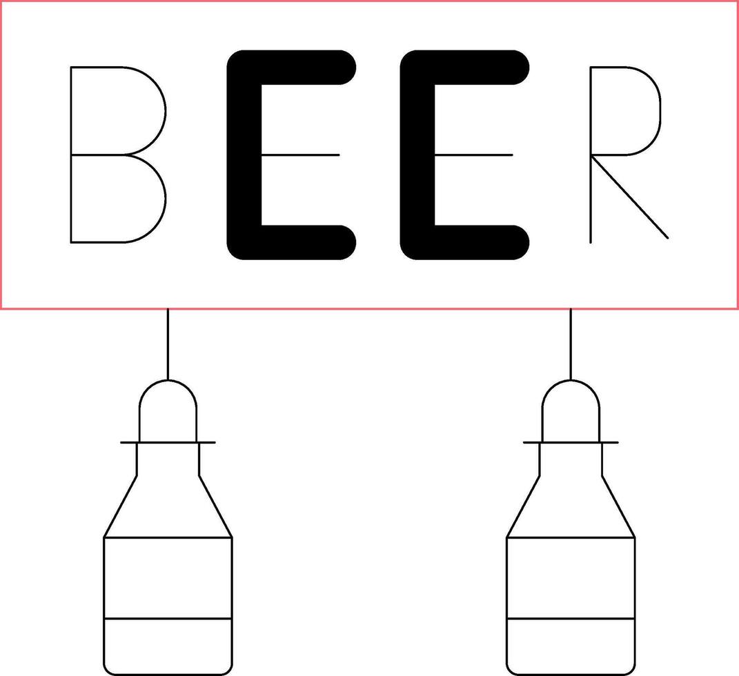 Beers Creative Icon Design vector