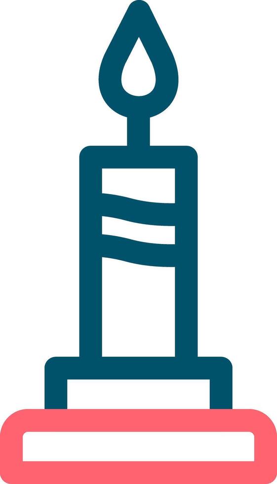 Candle Creative Icon Design vector