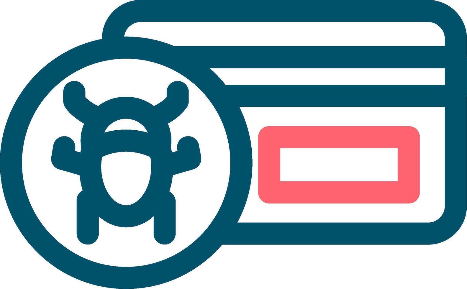 Bug Creative Icon Design vector
