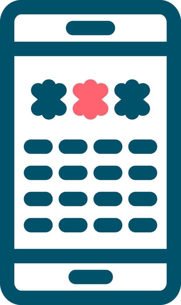 Pin Code Creative Icon Design vector