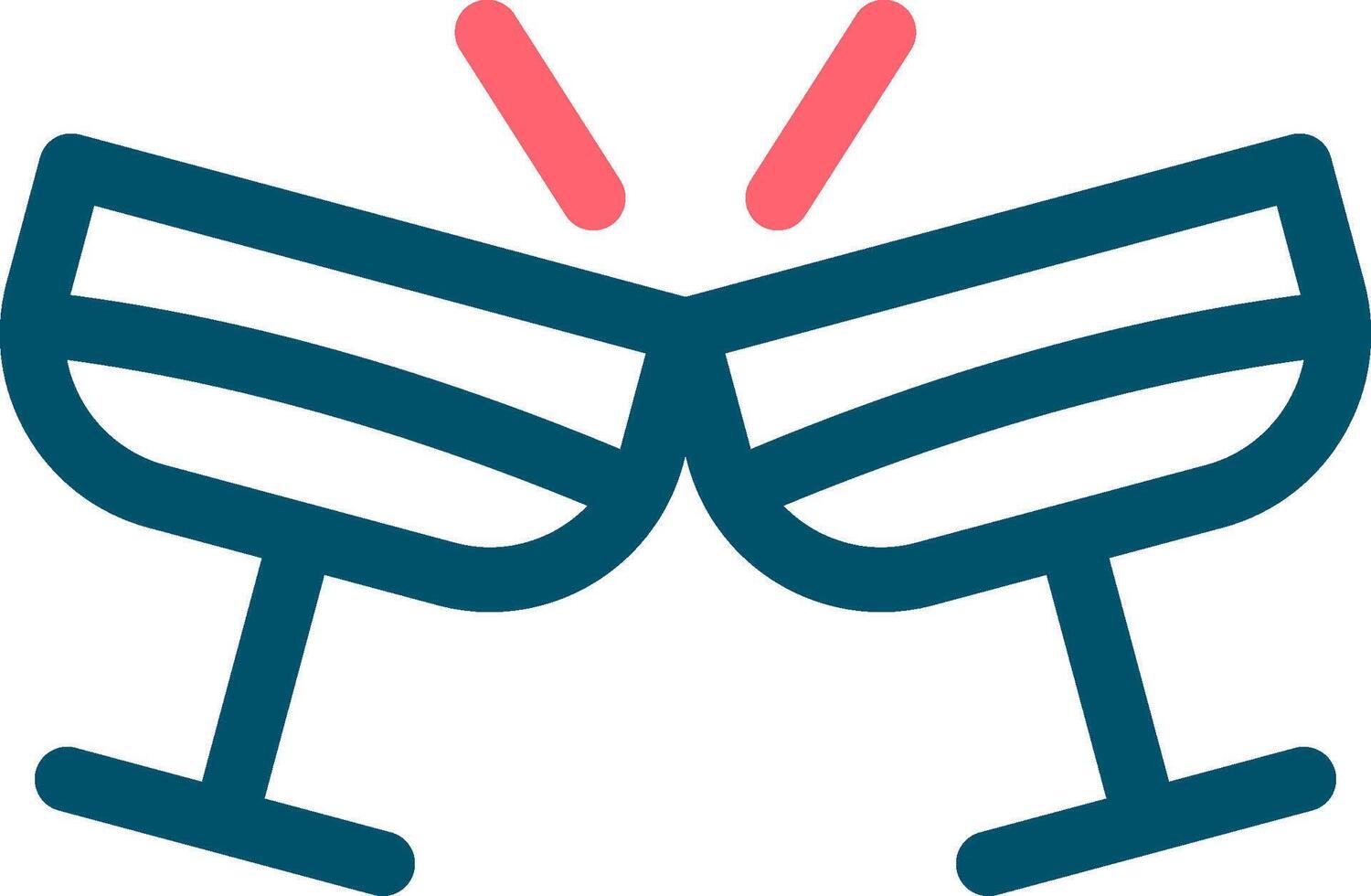 Cheers Creative Icon Design vector
