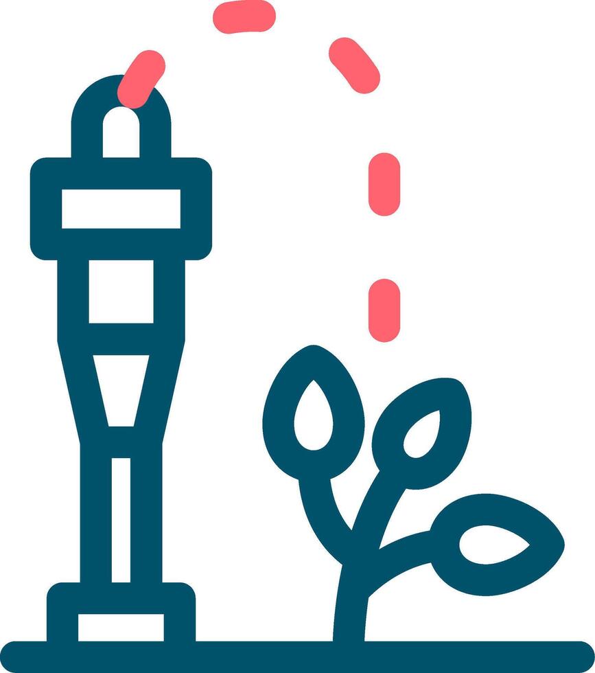 Sprinkler Creative Icon Design vector