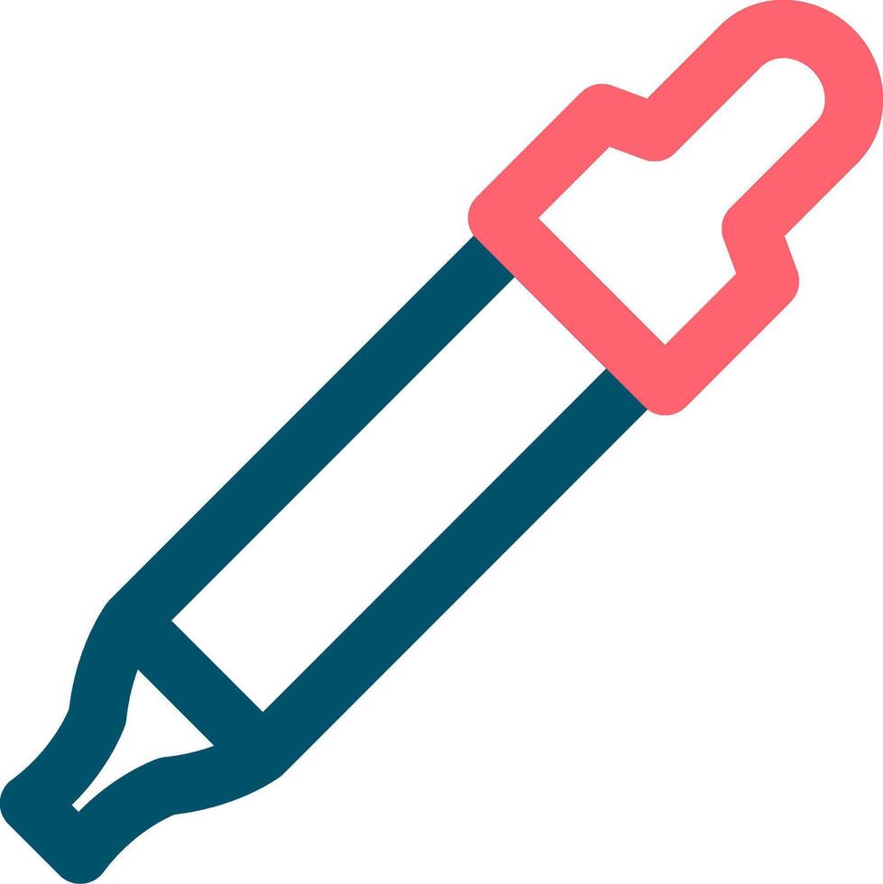 Dropper Creative Icon Design vector