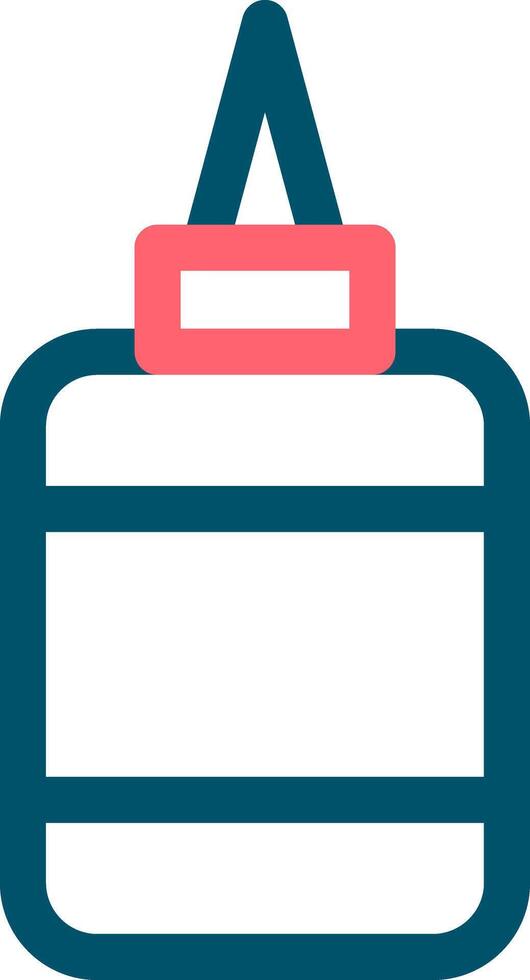 Glue Creative Icon Design vector