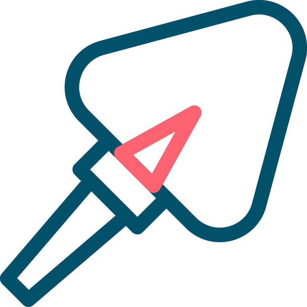 Trowel Creative Icon Design vector