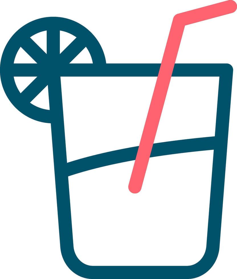Cocktail Creative Icon Design vector