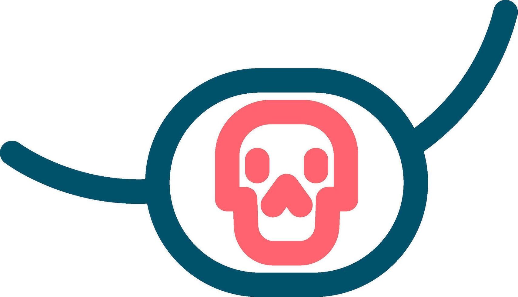 Pirates Patch Creative Icon Design vector
