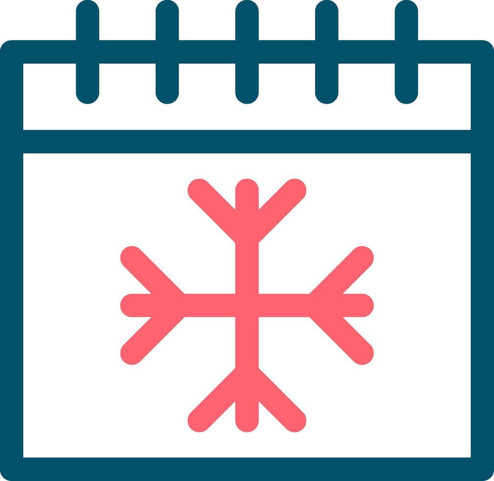 Winter Creative Icon Design vector