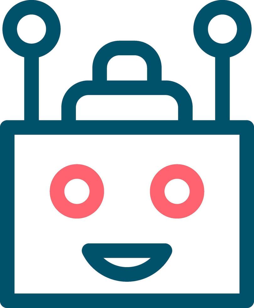 Chatbot Creative Icon Design vector