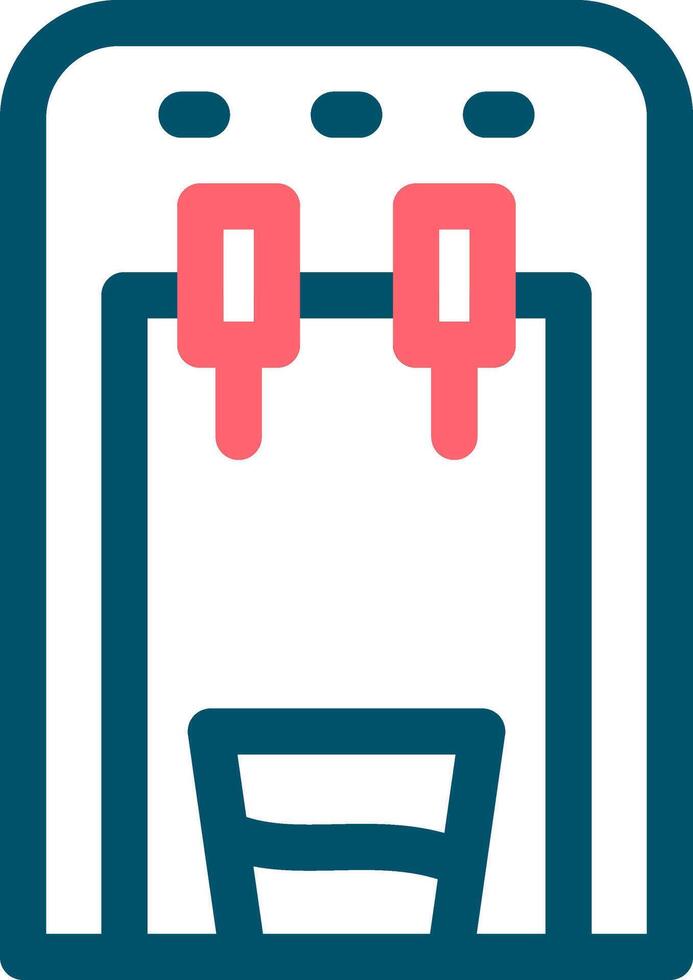 Dispenser Creative Icon Design vector