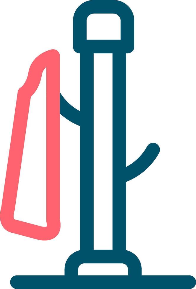 Coat Rack Creative Icon Design vector