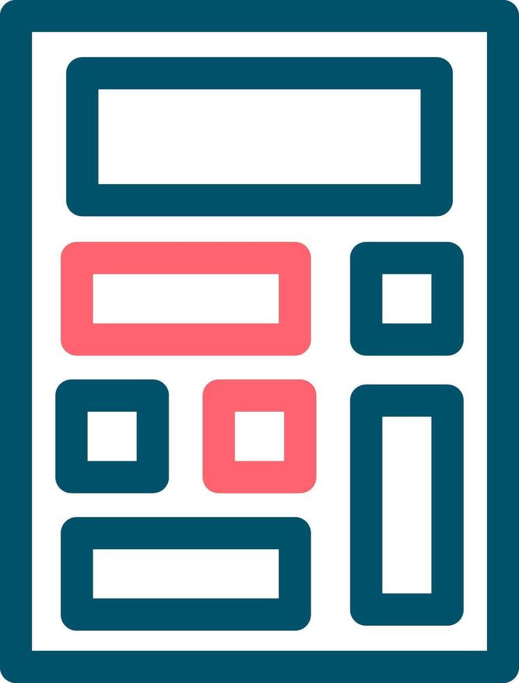 Calculator Creative Icon Design vector
