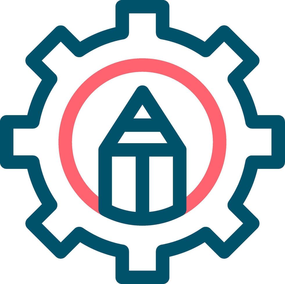 Gear Creative Icon Design vector