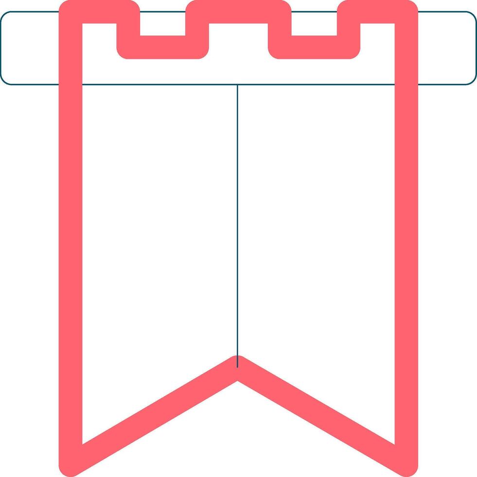 Flag Creative Icon Design vector