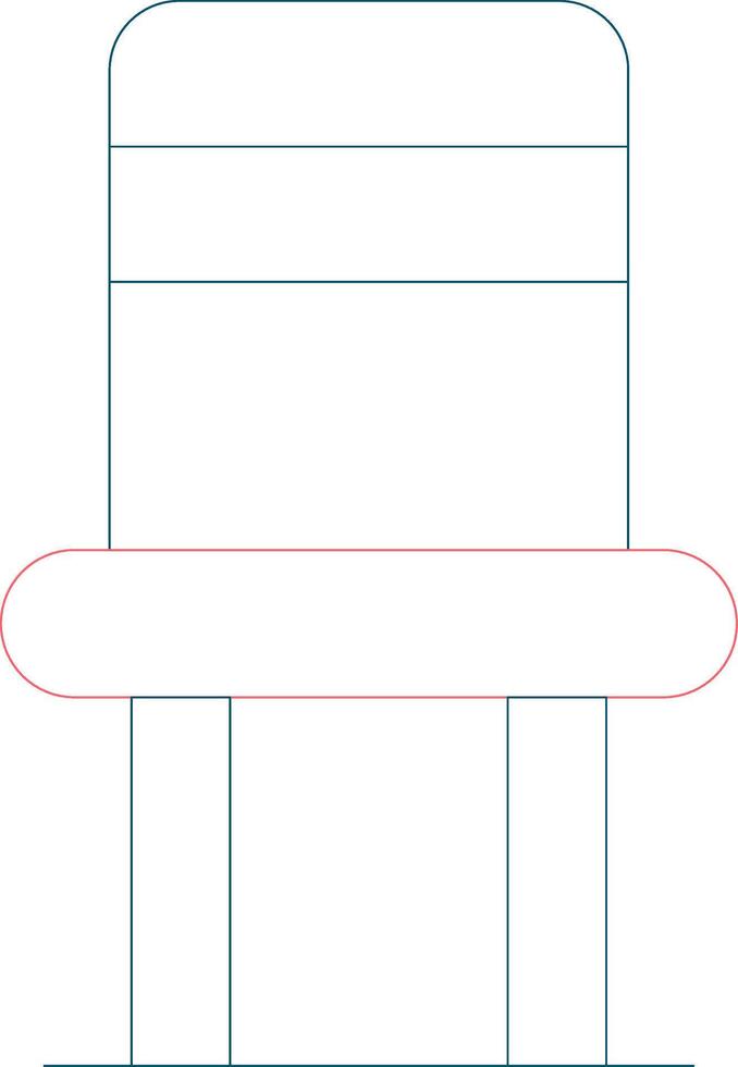 Chair Creative Icon Design vector