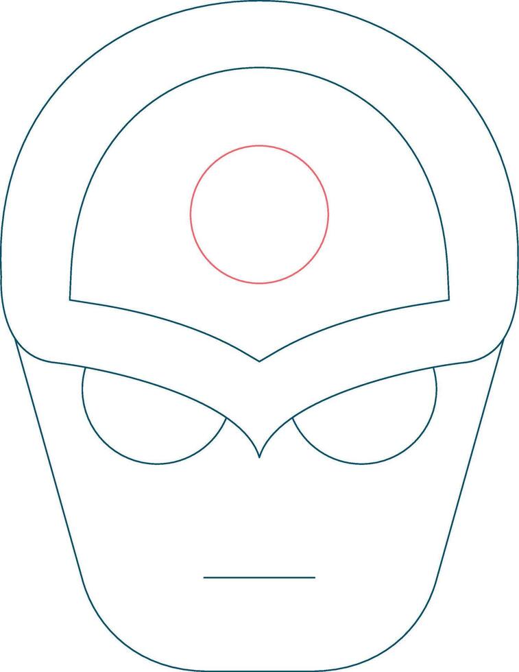 Alien Creative Icon Design vector