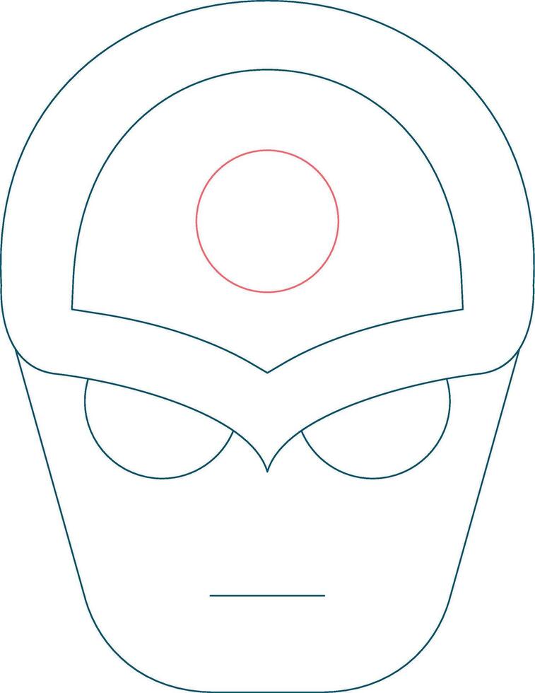 Alien Creative Icon Design vector