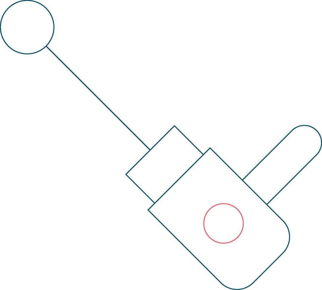 Baton Creative Icon Design vector
