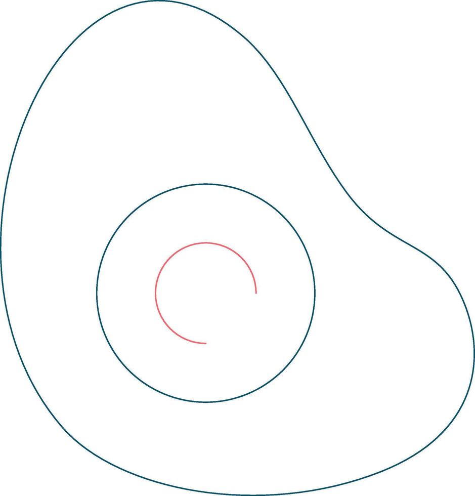 Fried Egg Creative Icon Design vector