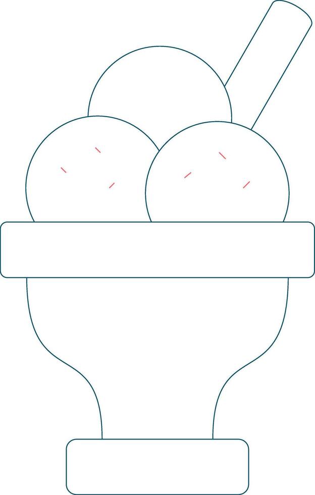 Dessert Creative Icon Design vector