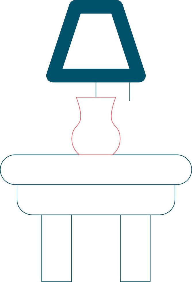 Night Stand Creative Icon Design vector