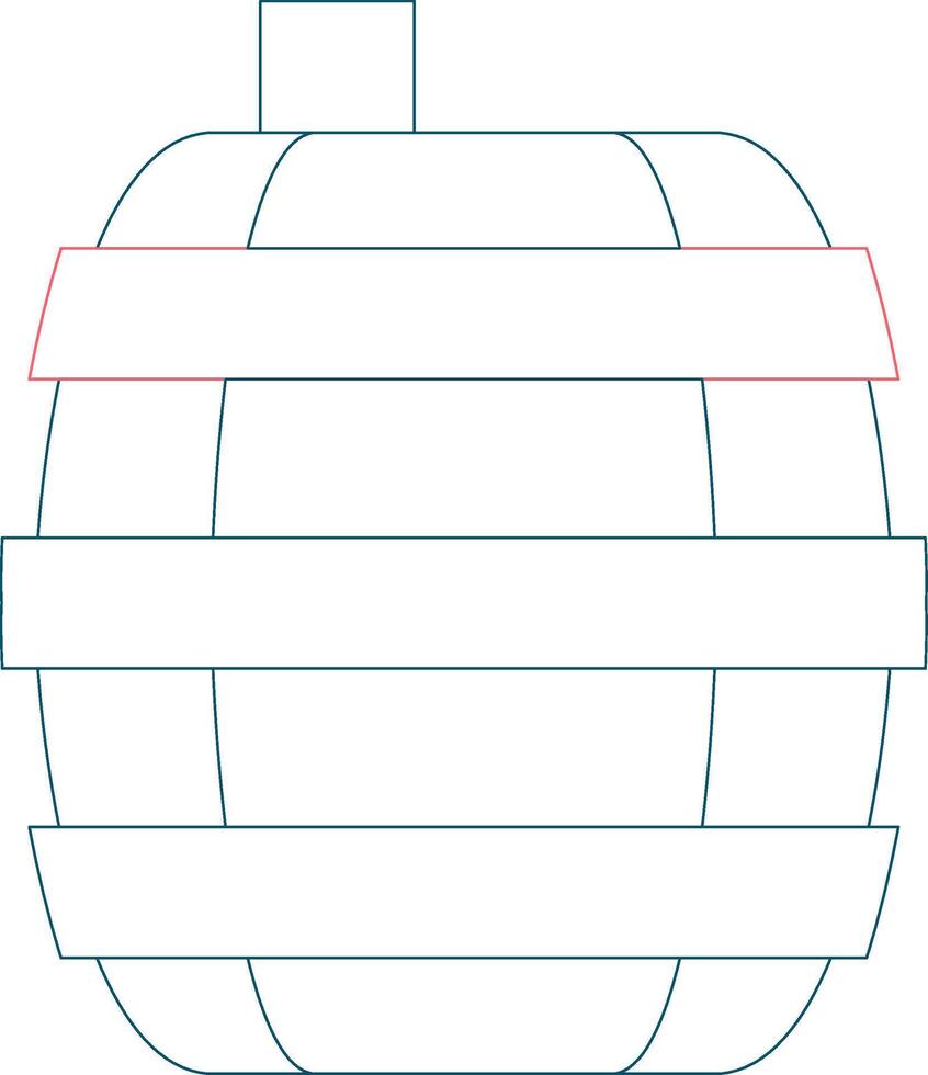 Barrel Creative Icon Design vector