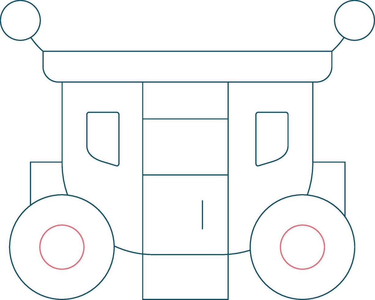 Carriage Creative Icon Design vector