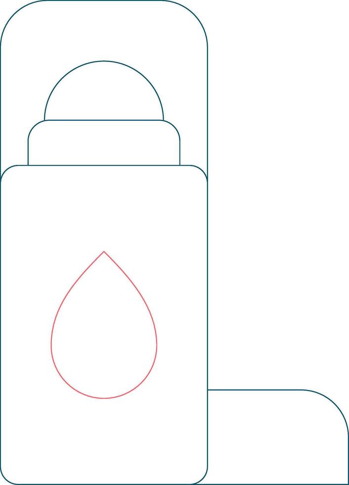 Deodorant Creative Icon Design vector