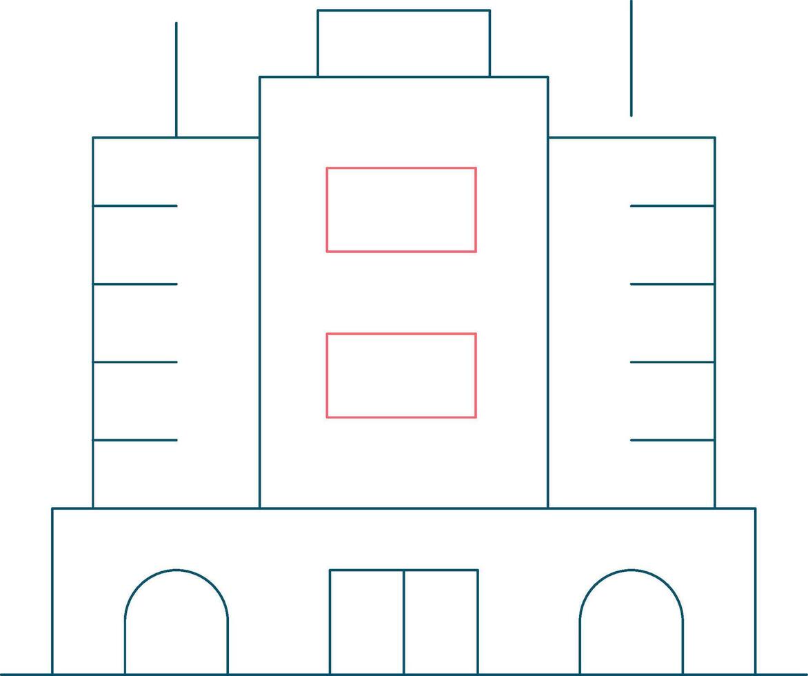 Hotel Creative Icon Design vector