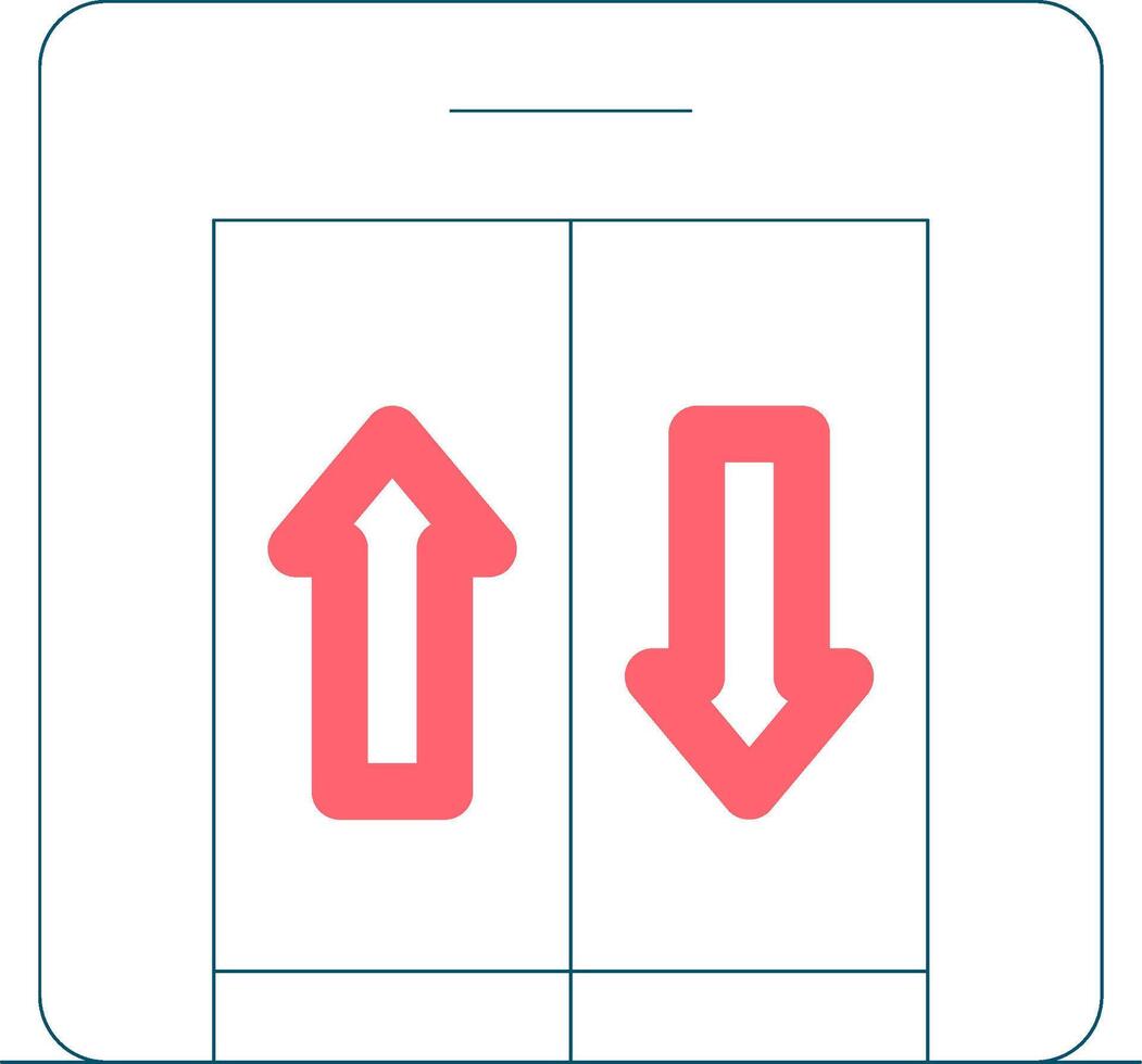 Elevator Creative Icon Design vector