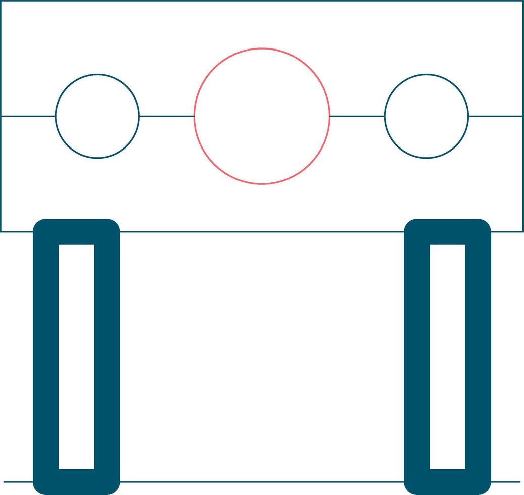 Pillory Creative Icon Design vector