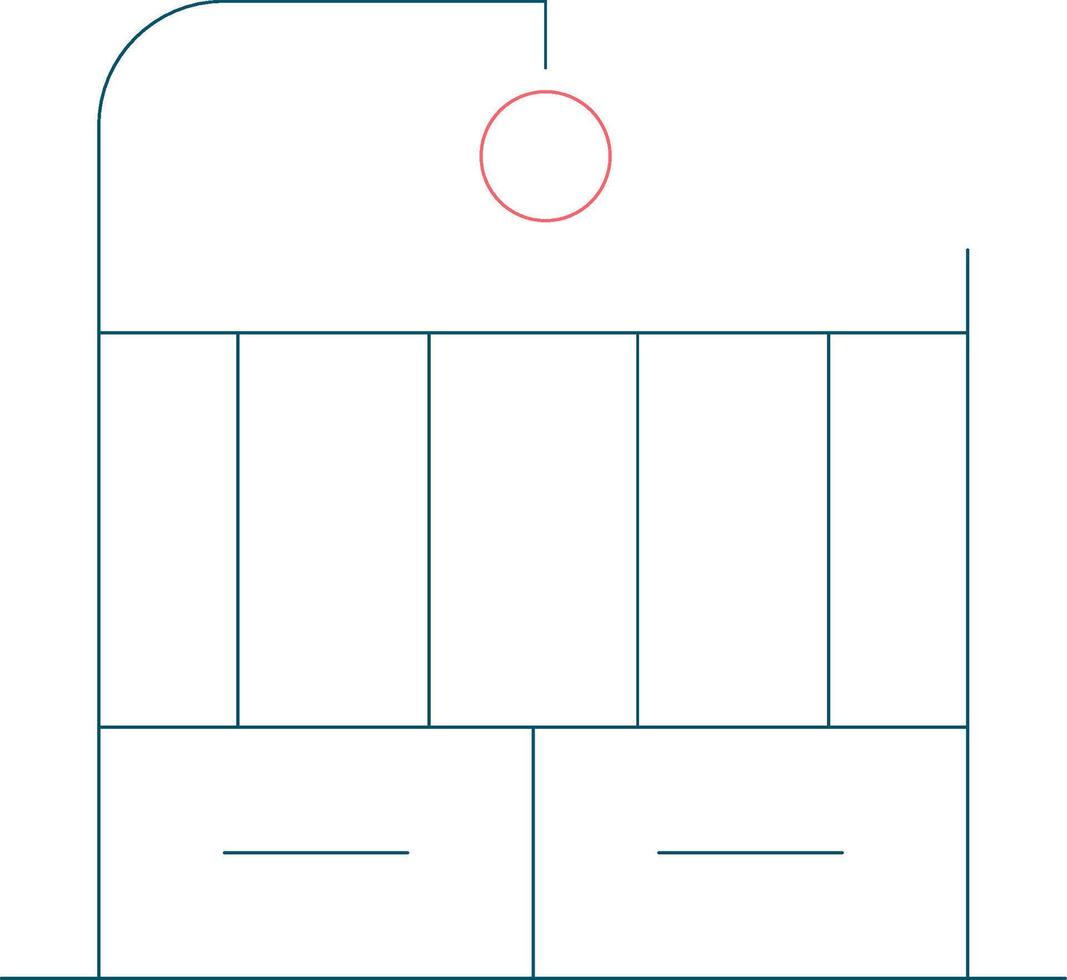Crib Creative Icon Design vector