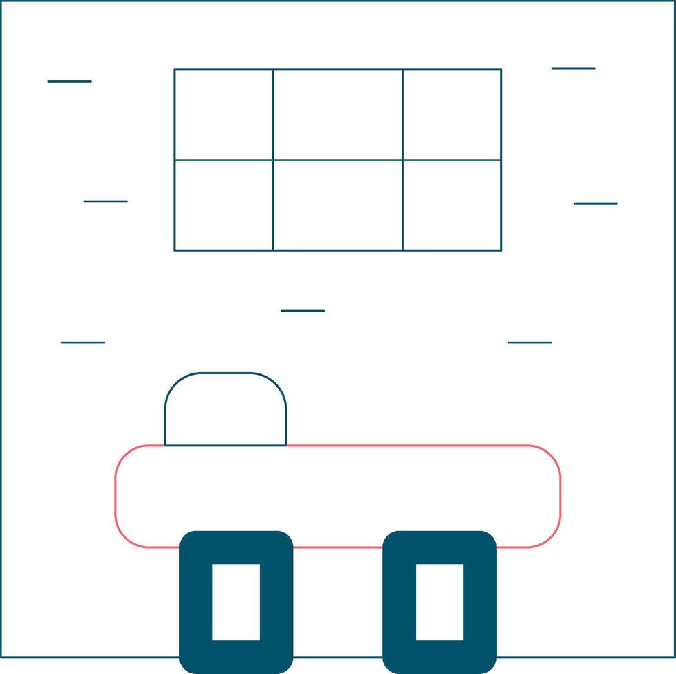 Prison Cell Creative Icon Design vector