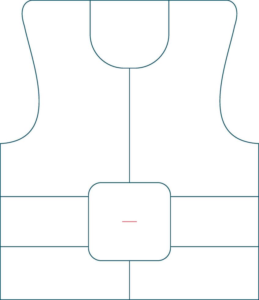 Lifejacket Creative Icon Design vector