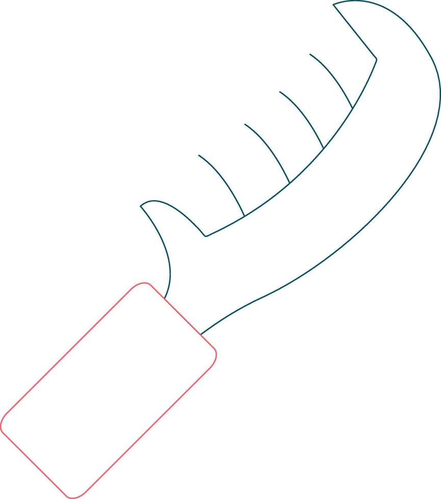 Comb Creative Icon Design vector