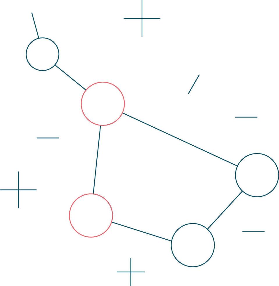 diseño de icono creativo de constelación vector